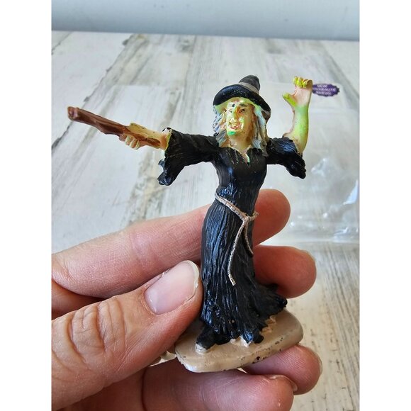 Vintage‎ lemax witch cast spell Halloween people accessory decor - Picture 2 of 8